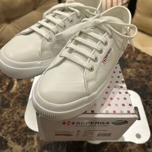 Superga 2750 Women’s Classic Local Nappa Leather Sneakers (Size 7.5)
